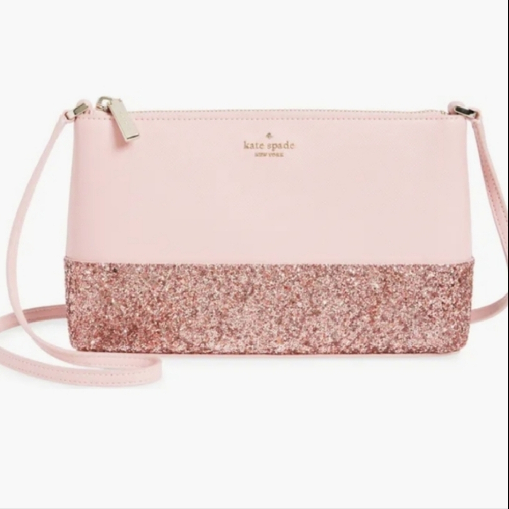 Kate Spade ♠️ Glitter Flash Crossbody Bag NWT